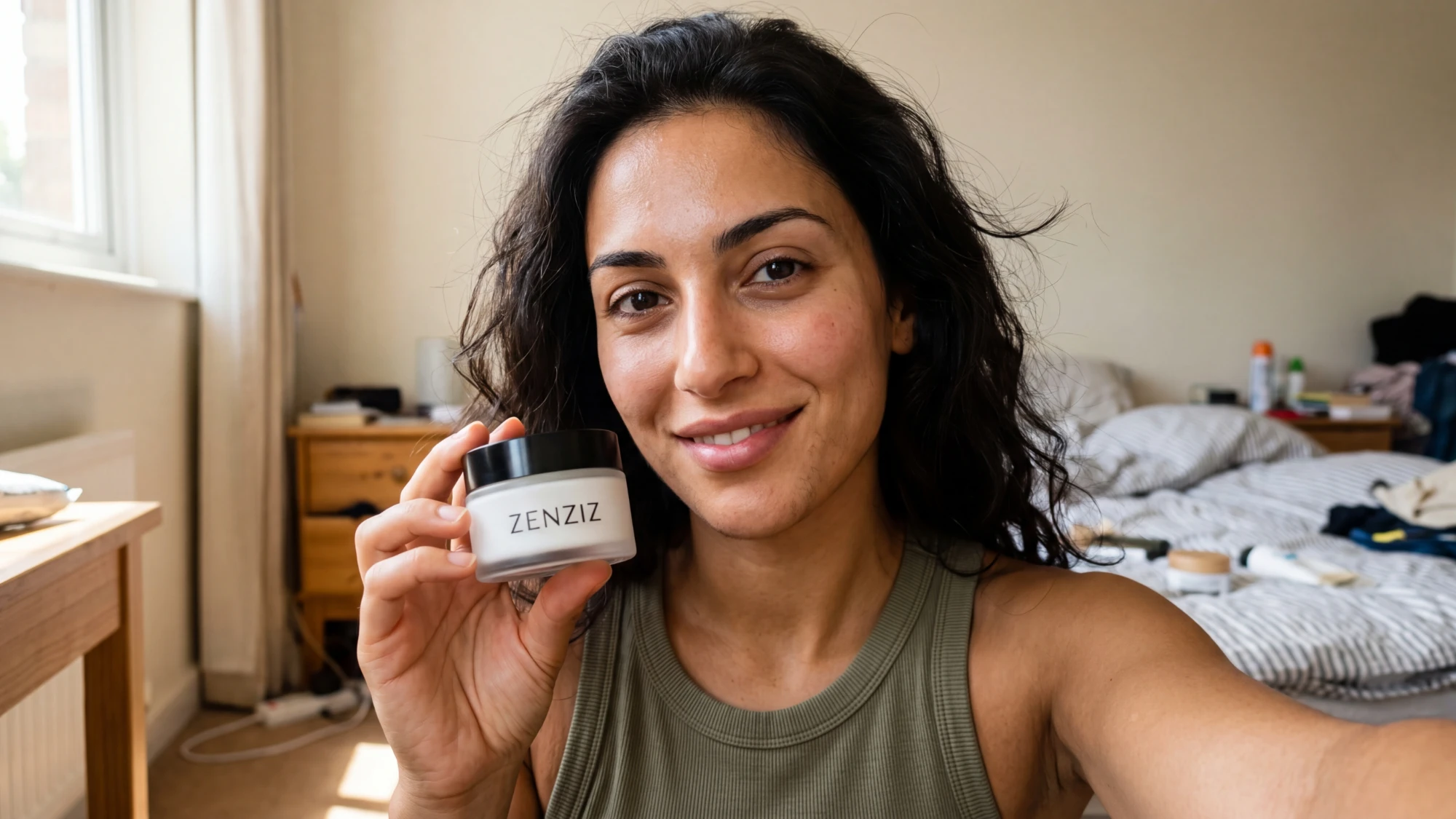 Zenziz UGC — AI gegenereerde skincare content